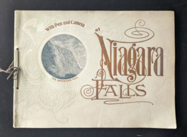 1899 NIAGARA FALLS with Pen and Camera Illustrated Souvenir Book ~ Chisholm Bros - £36.63 GBP