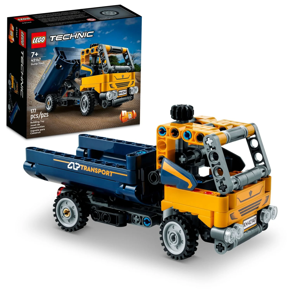LEGO Technic Dump Truck 2In1 Toy Building Set, Model Construction Vehicl... - $41.01