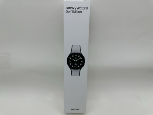 Samsung Galaxy Watch 5 BT Golf Edition 44mm Stainless Steel Case Silver [NEW] - $219.88