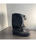 Sorel NM1023-010 Waterproof Warm Insulated Winter Boots Black Womens Size 6 - $61.36 CAD