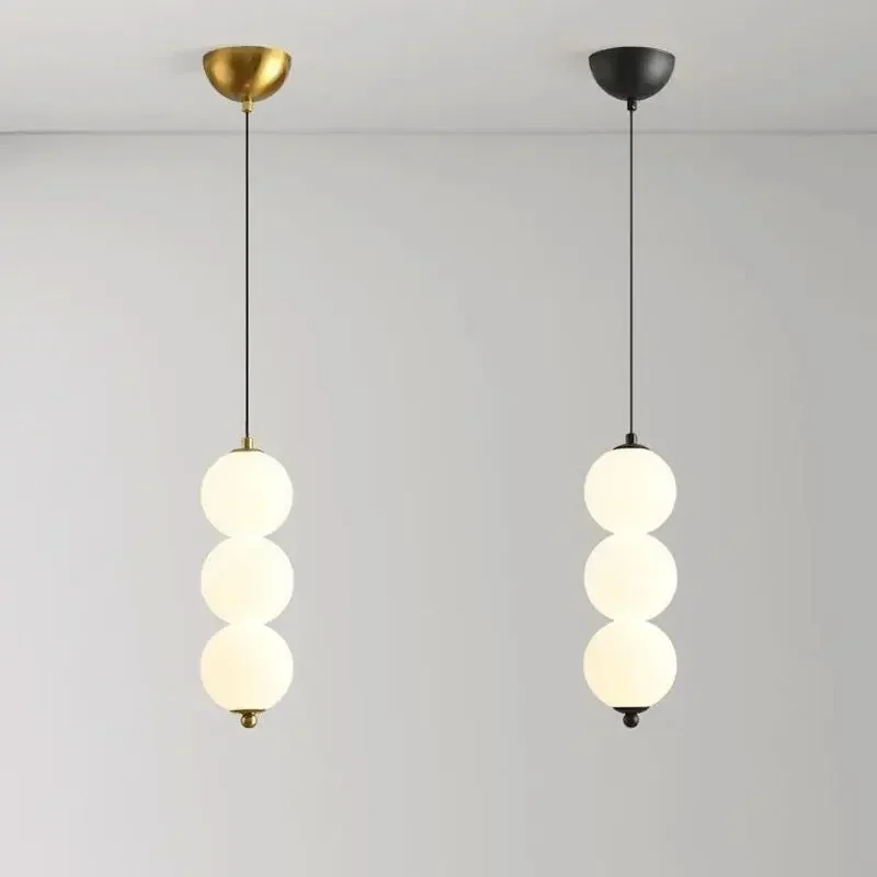  lights ceiling lamp for living dining room restaurant indoor lighting decor glass ball thumb200