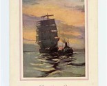 Donaldson Lines T S S Captain Cook Dinner Menu August 1955 Sailing Ship ... - £14.21 GBP