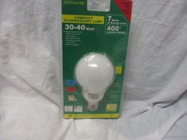 Eco-Saver Compact Flourescent Lamp Model PL-7EG/SW Super Lite - $22.77