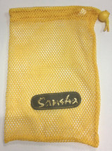 Sansha 9&quot;-9.75&quot; Yellow Dance Shoe Drawstring Mesh Bag - £2.32 GBP
