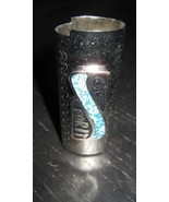 NICKEL SILVER ESCO Golf Theme Go for it Art Black Deco Lighter Case Meta... - $27.15 CAD