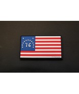 PVC GITD Bennington Flag Spirit of &#39;76 Uniform Patch American 1776 Hook/... - $12.47 CAD