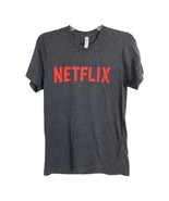 Netflix Adult Unisex Tee Shirt Size Small S Gray Short Sleeve Soft NWOT - £19.50 GBP