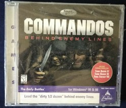 Commandos: Behind Enemy Lines PC Computer Game New still sealed - £7.79 GBP
