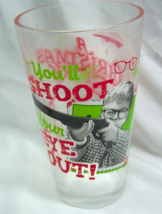A CHRISTMAS STORY You&#39;ll Shoot Your Eye Out! Ralphie PINT DRINKING GLASS... - $19.80