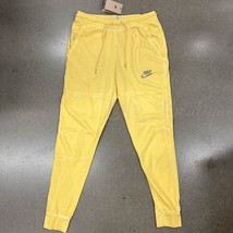 NWT Nike DM5618-700 Men&#39;s Sportswear Jersey Joggers Pants Standard Yello... - $49.95