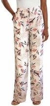 Briggs Ladies&#39; Linen Blend Pant Size: L, Color: Tan Floral - $24.99