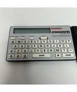Franklin Crosswords Puzzle Solver CW-40 w/  Case Tested Works - $23.48