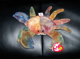 Ty Original Beanie Babies -  &quot;Claude&quot; The Crab - Retired  w/ Hang Tag NEW - £22.74 GBP
