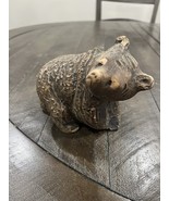 Tilgmans Keramik Brown Bear Figurine Sweden Art Pottery Ceramic Stamped - $158.39