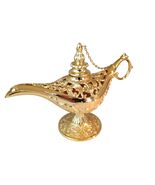 ALADDIN GENIE MAGIC LAMP ALADDIN&#39;S LAMP - AUTHENTIQUE COULEUR OR - $977.92 MXN