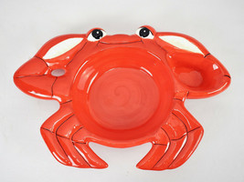 Le Gourmet Chef Crab Chip and Dip Server Dish 10&quot; X 15&quot; - £46.67 GBP