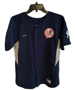 Nike Team New York Yankees Alex Rodriguez Mens Baseball Blue Jersey Size... - £19.34 GBP