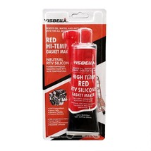 Visbella RTV Silicone Hi-Temp Black Gasket Sealant For Oil Sump Engine O... - £11.73 GBP