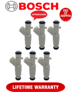 UPGRADED OEM Bosch 4HOLE 32LB x6 Fuel Injectors for 85-89 GM Cars 523521... - $138.59