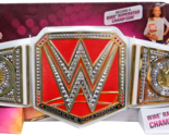 WWE Superstars Raw, Women&#39;s Championship Toy Title Belt 2017 Mattel, FFR13 - $35.49