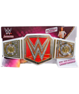 WWE Superstars Raw, Women&#39;s Championship Toy Title Belt 2017 Mattel, FFR13 - £27.91 GBP