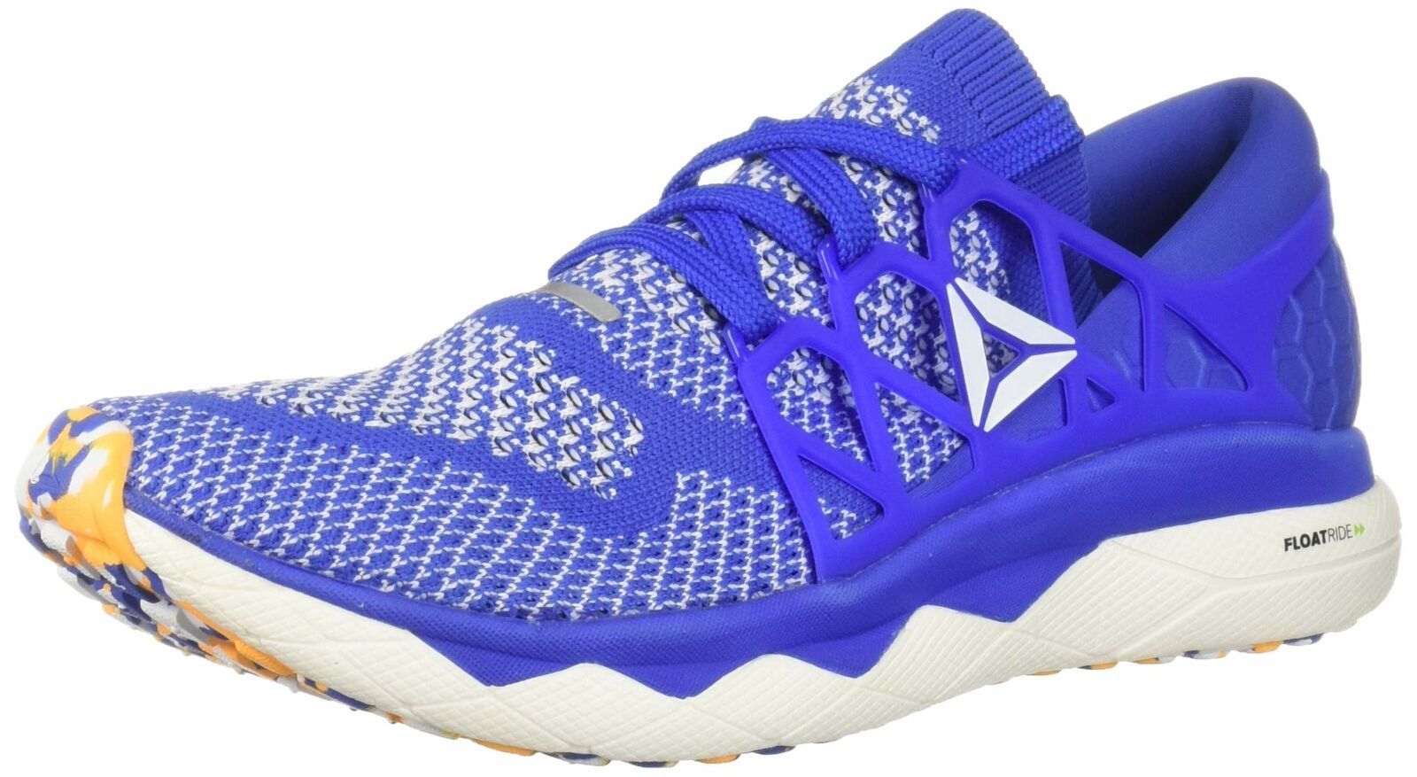 Reebok Men's Floatride Run Shoe Crushed Cobalt/Solar Gold/White DV3885 Size 9.5 - $91.92