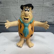 Vintage 1992 Rubber FRED FLINTSTONE Bendable Figure Cartoon Just Toys NY - $11.87
