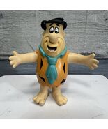 Vintage 1992 Rubber FRED FLINTSTONE Bendable Figure Cartoon Just Toys NY - $220.46 MXN