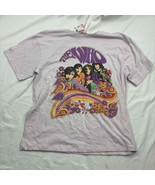 NWT The Who Womens Basic T-Shirt Purple Short Sleeve Graphic Print Crew ... - £14.01 GBP