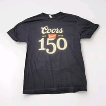 Coors Banquet 150th Anniversary XL T-Shirt Dark Navy Blue Cotton 1873-2023 - $25.15