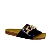 Ship N 24 Hours. New- Yoki Womens Transparent Strap Chain Band Slippers ... - $37.61