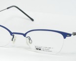 CHAI TI 5 17/4 Mat Bleu Lunettes Pure Titane TI5 44-17-145 Allemagne - $95.67