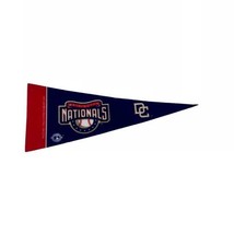 Vtg Nationals 2004 MLB Mini Pennant 9in x4in Felt Banner Flag Baseball - $14.22