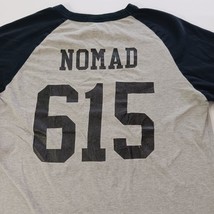 Sport-Tek NOMAD 615 Men's Gray & Black Cotton 3/4 Sleeve Reglan T-Shirt Size M image 10