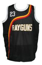Michael Jordan Roswell Rayguns Basketball Jersey New Sewn Black Any Size image 6