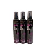 3 L&#39;OREAL Curve It Curl Elastic Mousse Strong Hold Non-Crunchy 8.3 Oz. Each - $49.95