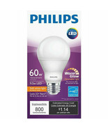 Phillips 479444 9.5 Watt A19 Led Dimmable Enclosed Rated Light Bulb - £6.47 GBP