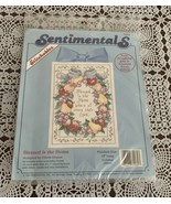 Sentimentals Counted Cross Stitch Kit 72064 Blessed Is The Home  Brand New - £9.09 GBP