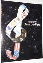 The Music Of Andrew Lloyd Webber US Printing 1999 Souvenir Program NM Ph... - £10.09 GBP