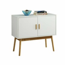 Pemberly Row Storage Console Table in White - £190.16 GBP