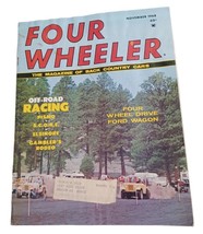 Four Wheeler Magazine November 1968 4WD Ford Wagon Elsinore Gambler&#39;s Rodeo - £14.65 GBP