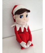 Elf On The Shelf Boy Plush Doll Soft Toy Brunette Light Skin 15&quot; - £14.41 GBP