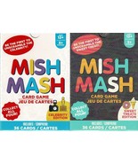 Mish Mash Celebrity Edition + Sweet Treats Edition - Playing Cards Game Set - £12.73 GBP