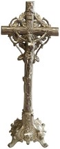 Vintage Crucifix Cross Religious Metal - £119.10 GBP