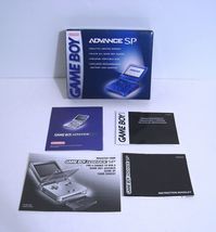 Nintendo Gameboy Advance SP Cobalt Blue Original Box &amp; Inserts Only - $59.95