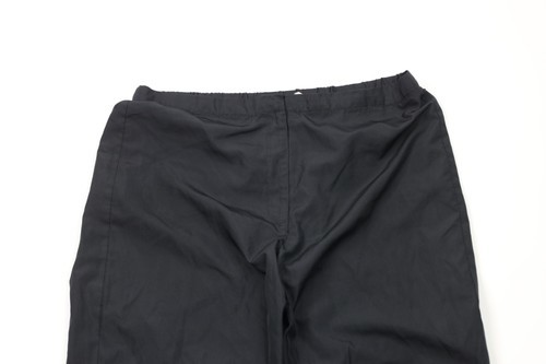 Vintage 90s J Crew Gym Mens Size Small Lined Wide Leg Windbreaker Pants Black Item image 2