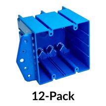 12-PK Carlon 2-Gang 47 cu. in. Electrical PVC New/Old Work Electrical Bo... - $53.51