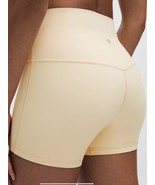 LULULEMON Align High-Rise Short 4”Butter Cream 0 2 4 6 8 10 12 NEW - $79.90