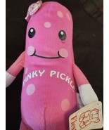 Pinky Pickle Plush 12in Pink Polka Dot with hair Bow Mrs. Pickle Fiesta ... - £6.62 GBP