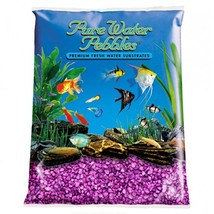 Pure Water Pebbles Aquarium Gravel - Purple Passion 5 lbs (3.1-6.3 mm Gr... - £44.04 GBP